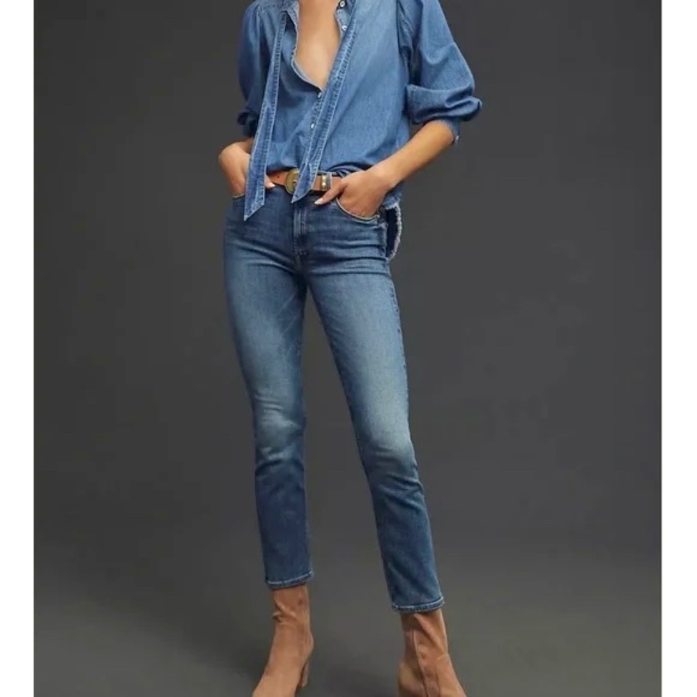 MOTHER The Double Dazzler Jeans in Leaps and Bounds - 28
